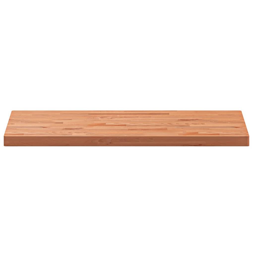 vidaXL Tischplatte 100x50x4 cm Rechteckig Massivholz Buche