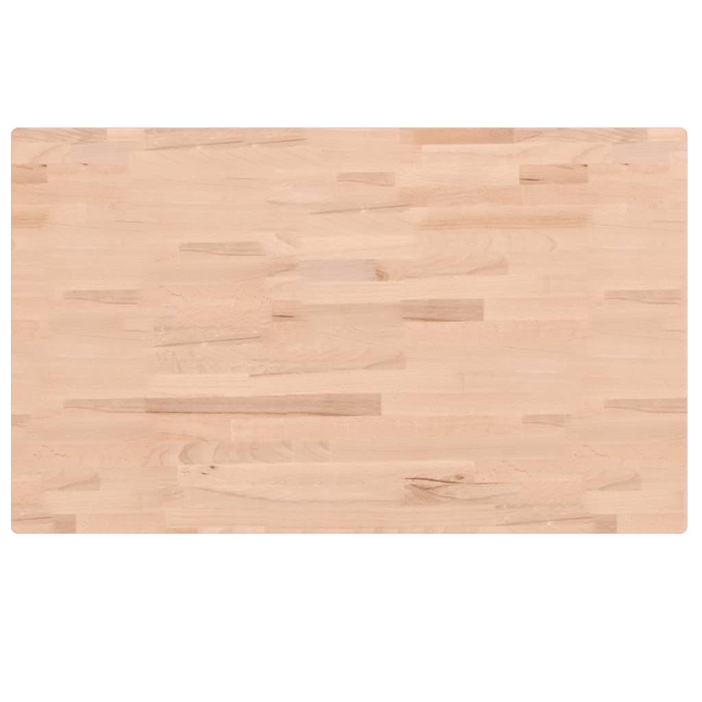 vidaXL Waschtischplatte 100x60x4 cm Massivholz Buche