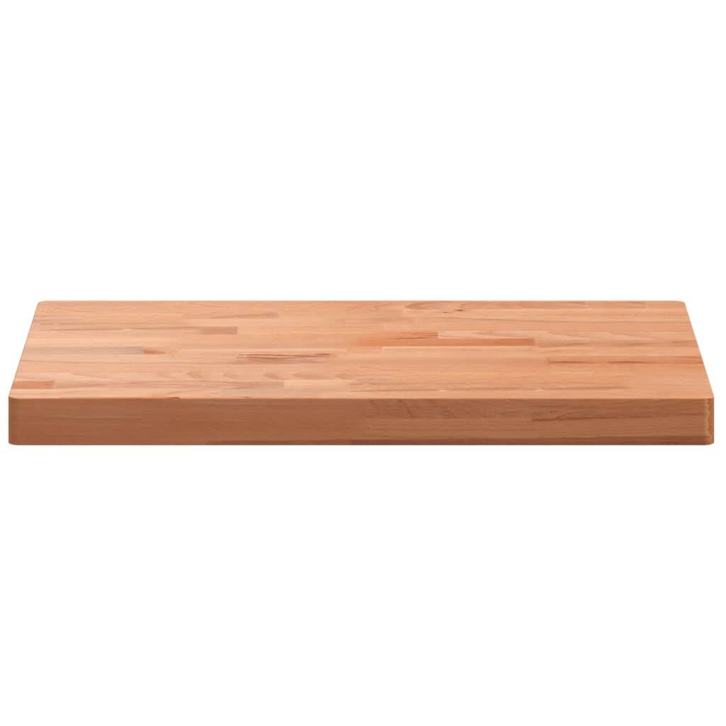 vidaXL Waschtischplatte 80x40x4 cm Massivholz Buche