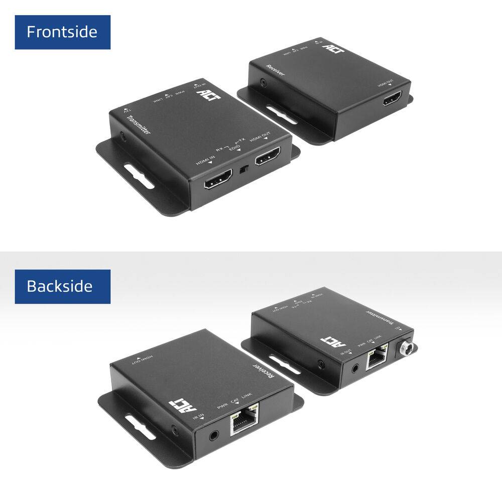 ACT AC7801 Audio-/Video-Leistungsverstärker AV-Sender & -Empfänger Schwarz (AC7801)