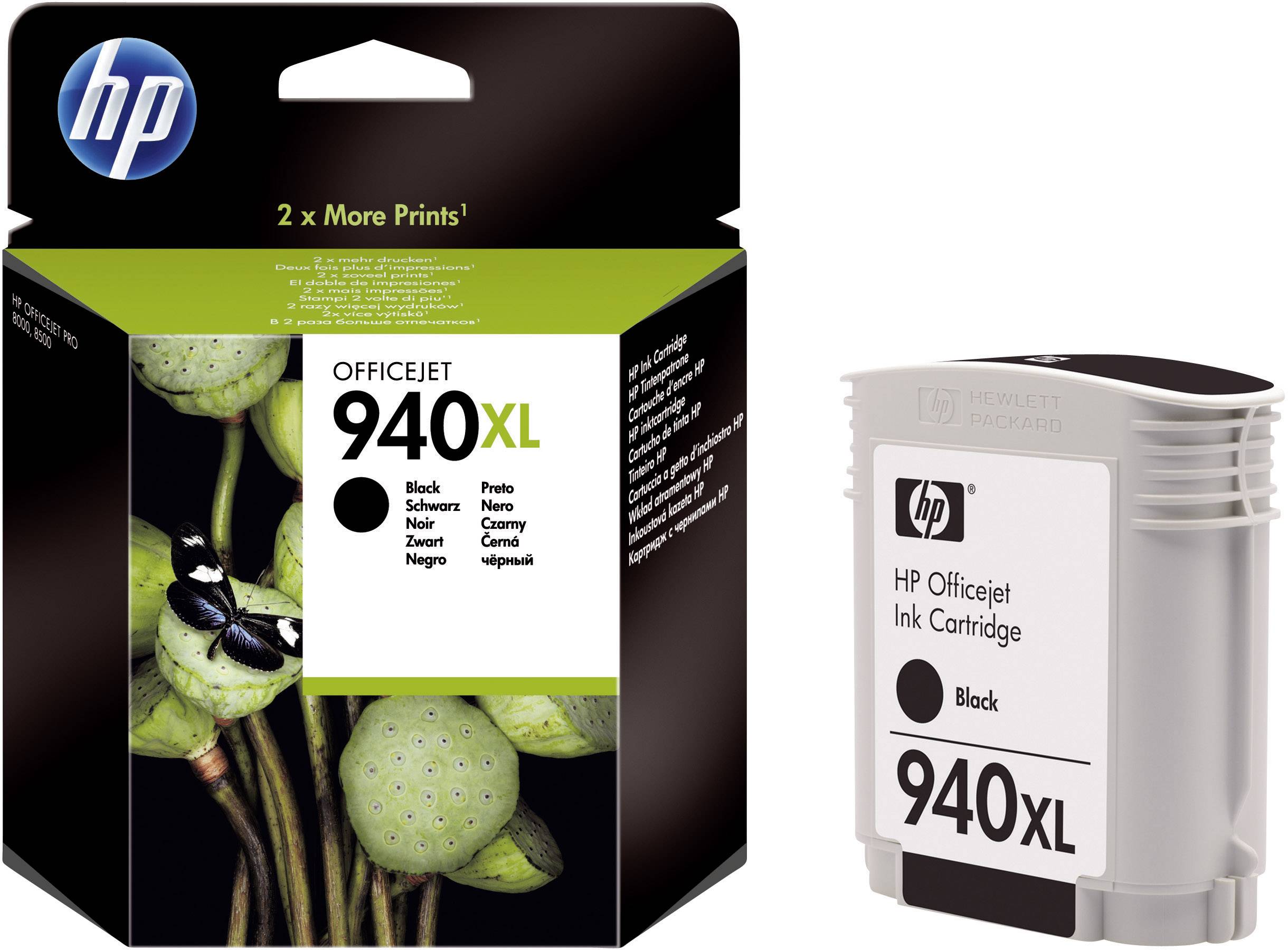 HP 940XL - 49 ml - Hohe Ergiebigkeit - Schwarz