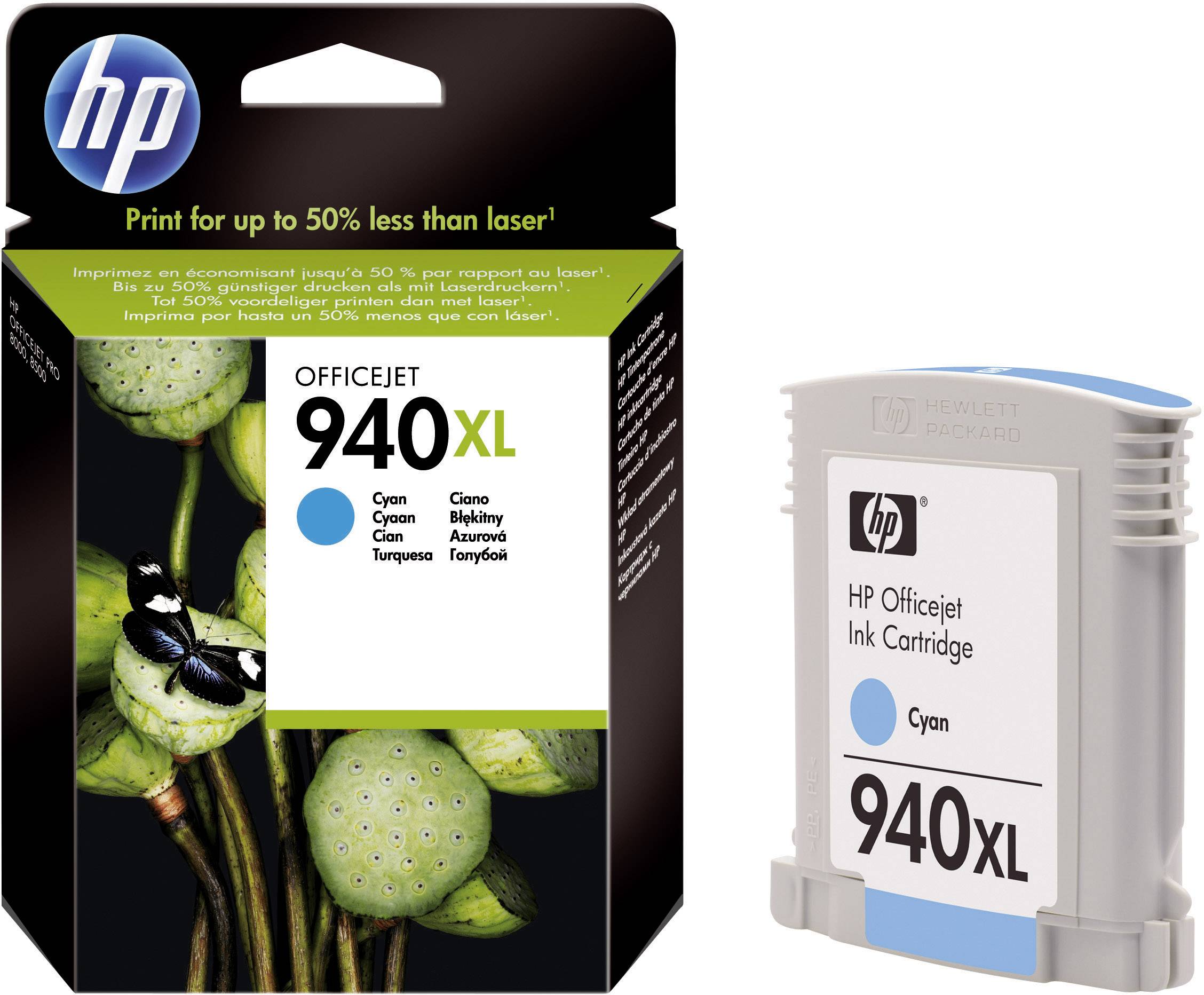 HP Druckerpatrone 940 XL Original Cyan C4907AE