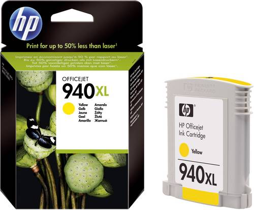 HP 940 XL Tintenpatrone Original Gelb C4909AE Druckerpatrone