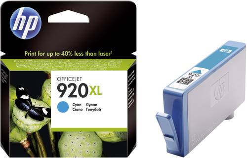 Original HP No. 920XL Cyan Ink Cartridge