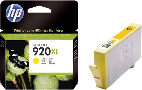 HP 920 XL Tintenpatrone Original Gelb CD974AE Druckerpatrone