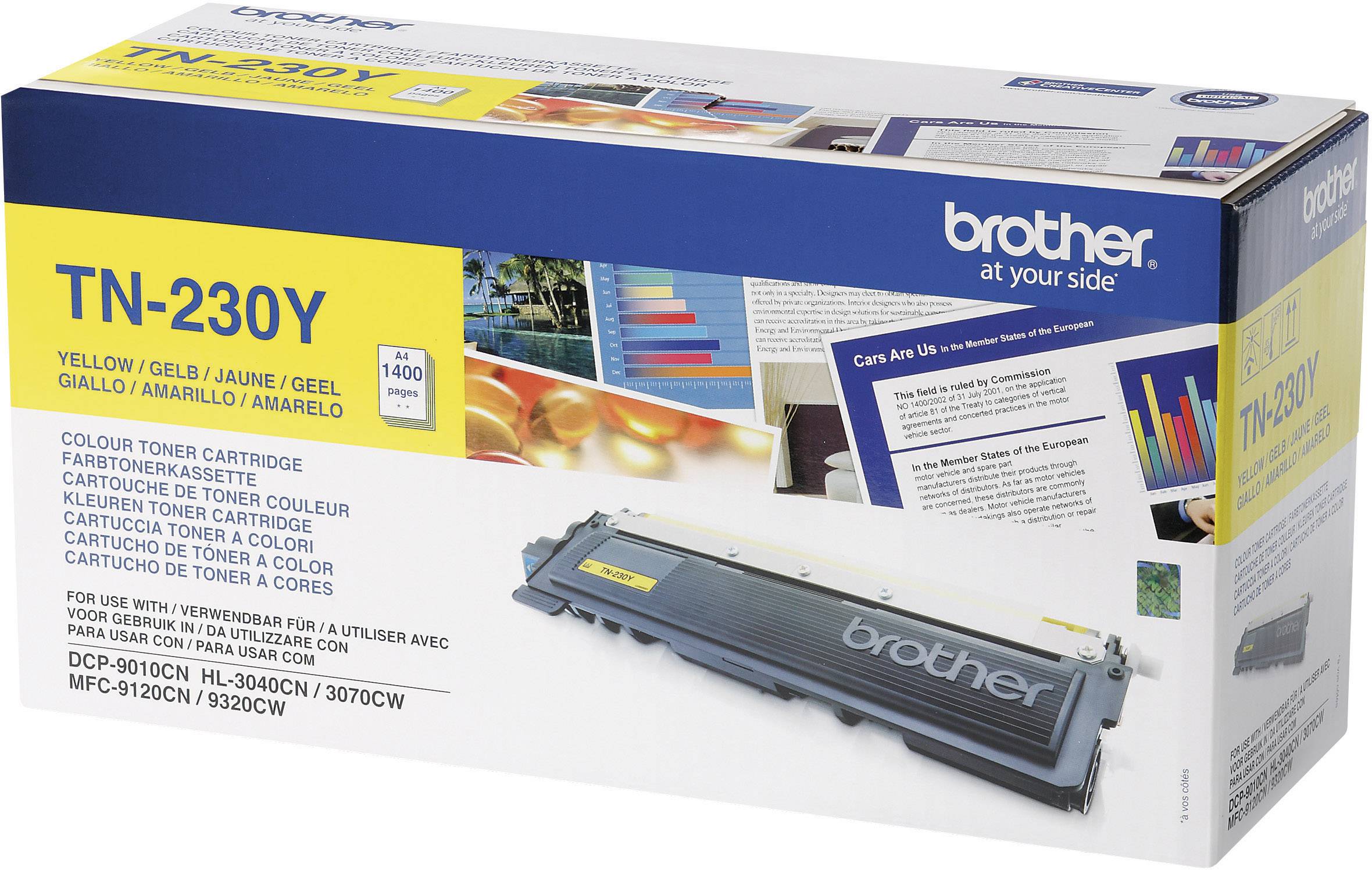 Brother Toner TN-230Y