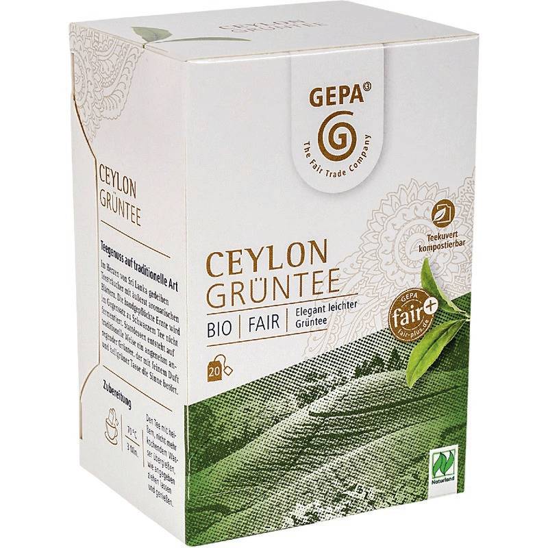 GEPA Bio Grüntee Ceylon