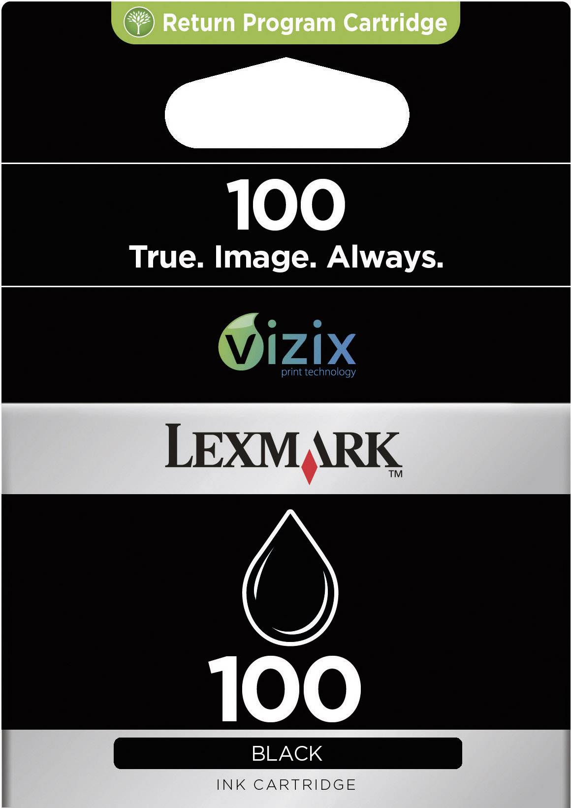 Lexmark Cartridge No. 100 - Schwarz - Original - Tintenpatrone LCCP - LRP - für