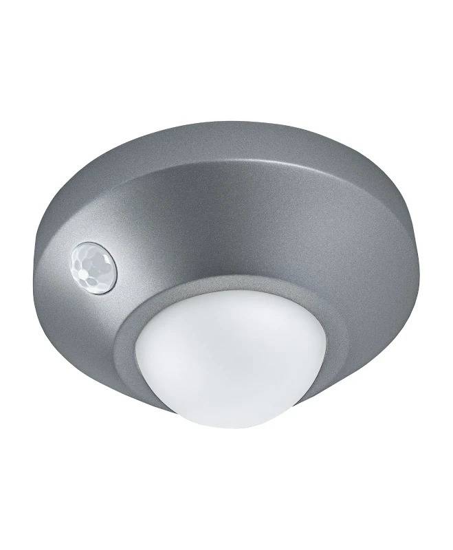 LEDVANCE NIGHTLUX® Ceiling L 4058075270855 LED-Nachtlicht mit Bewegungsmelder Rund LED Neutralweiß Silber