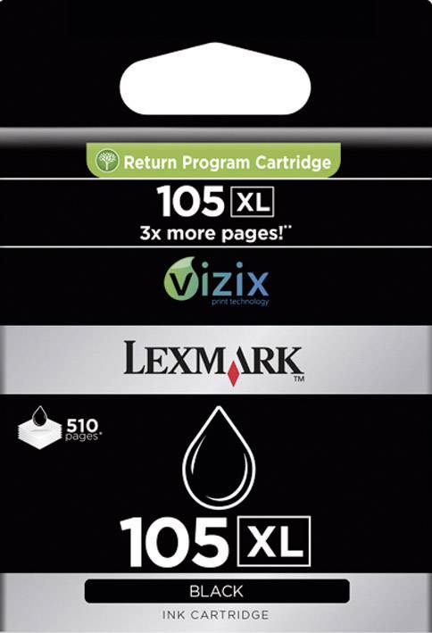 Lexmark Druckerpatrone 105XL Original Schwarz 14N0822