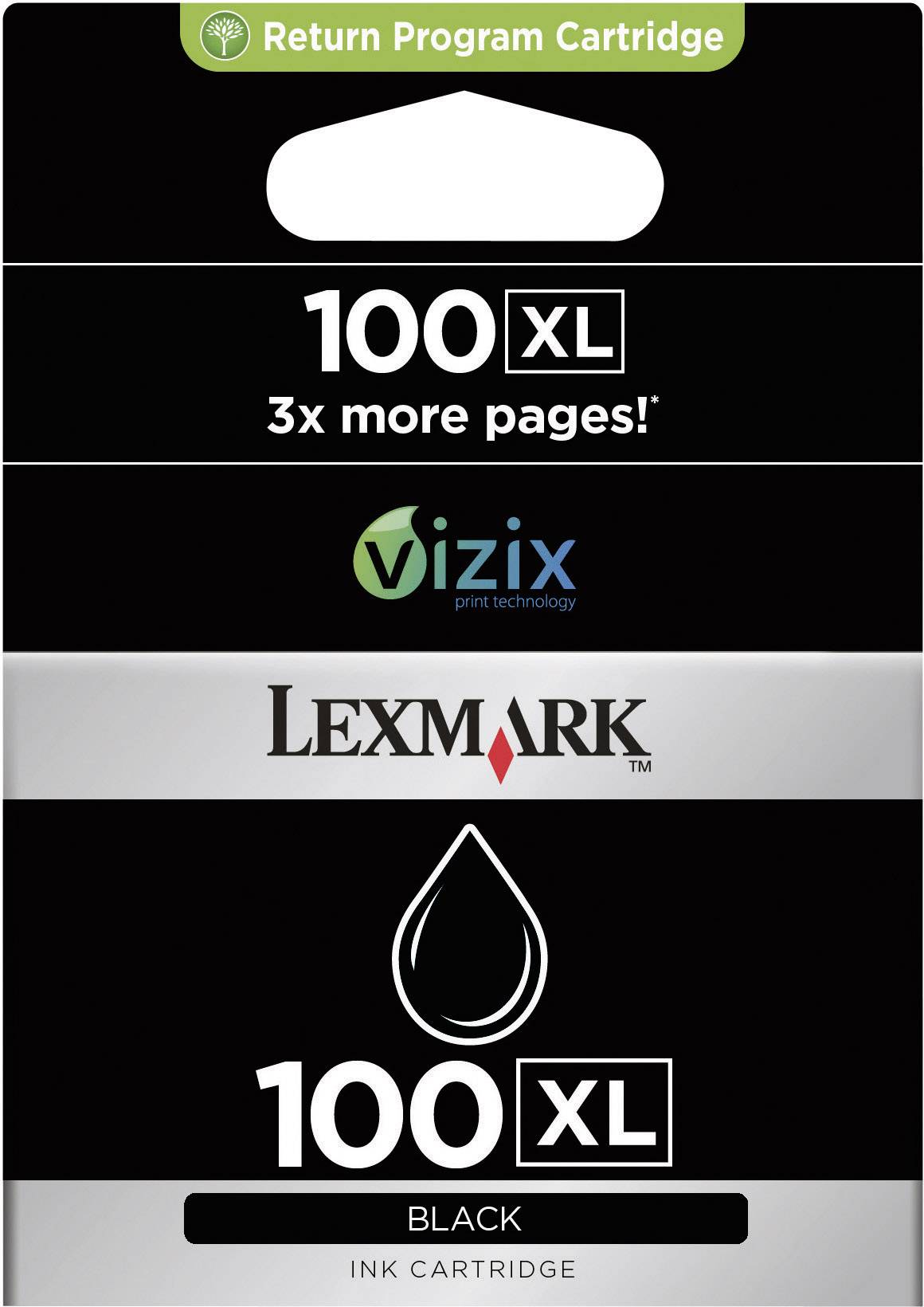 Lexmark Druckerpatrone 100XL Original Schwarz 14N1068E