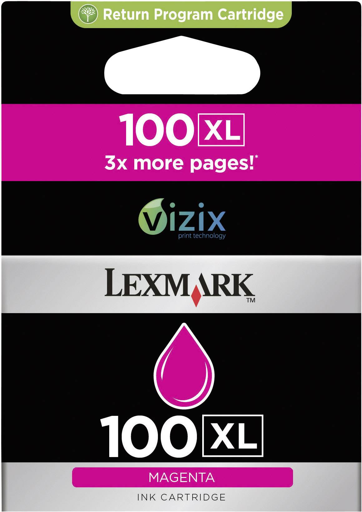 Lexmark 100XL Druckerpatrone Original  Magenta