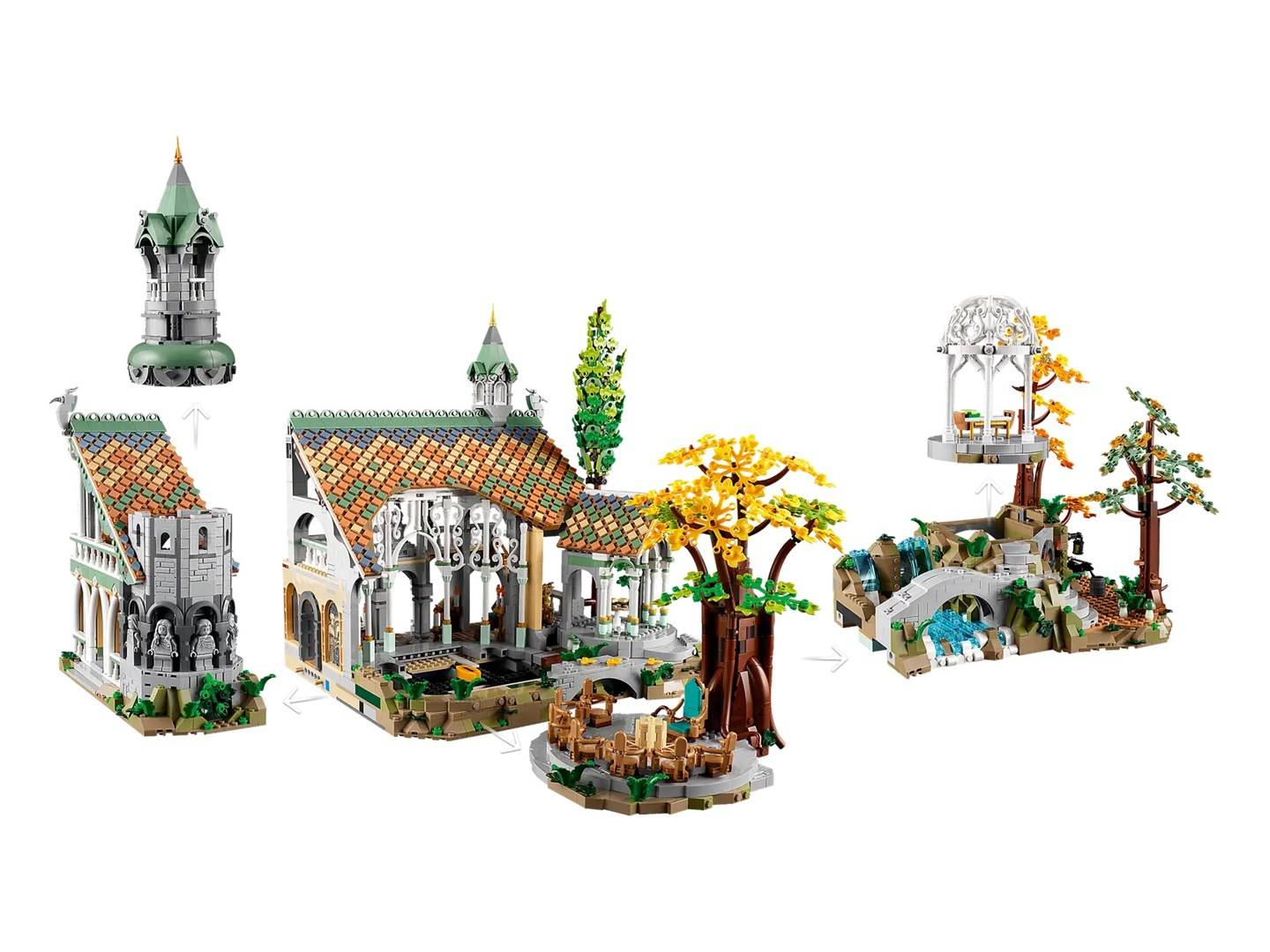 Lego ® Lord of the Rings 10316 Der Herr der Ringe: Bruchtal 10316