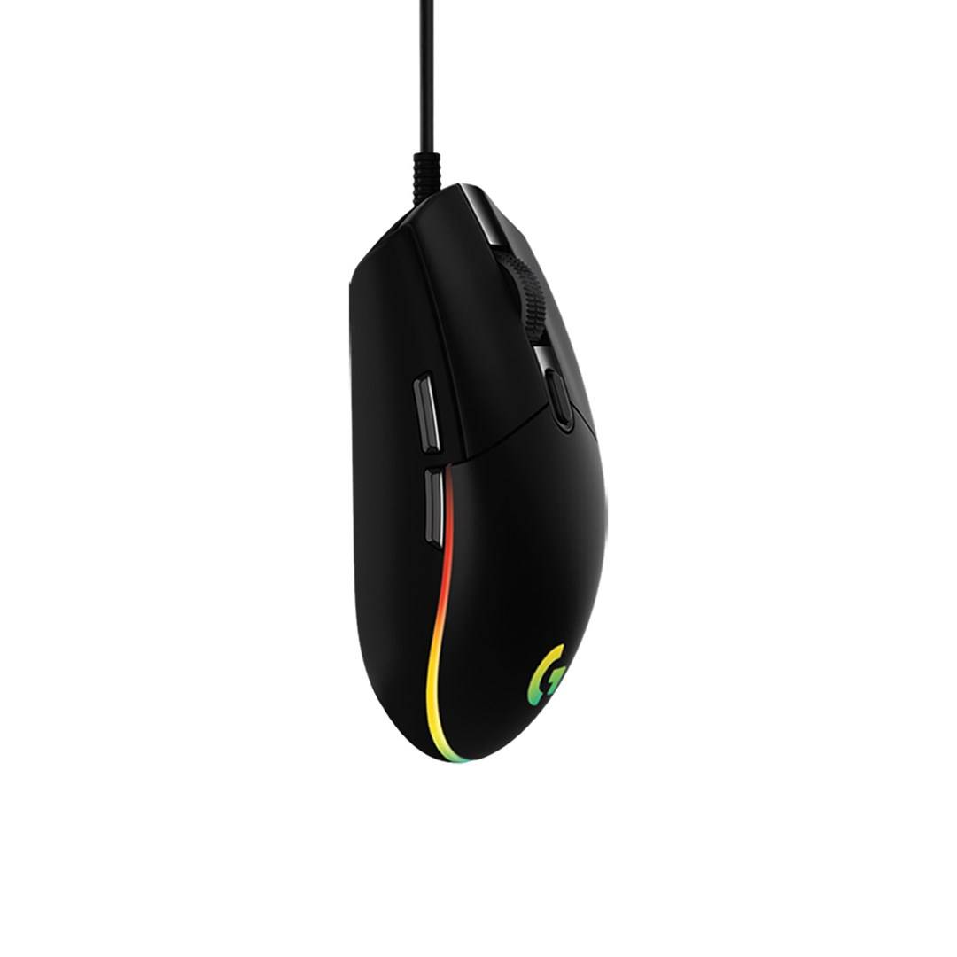 Logitech Gaming G203 LIGHTSYNC Gaming-Maus USB Optisch Schwarz 6 Tasten 8000 dpi