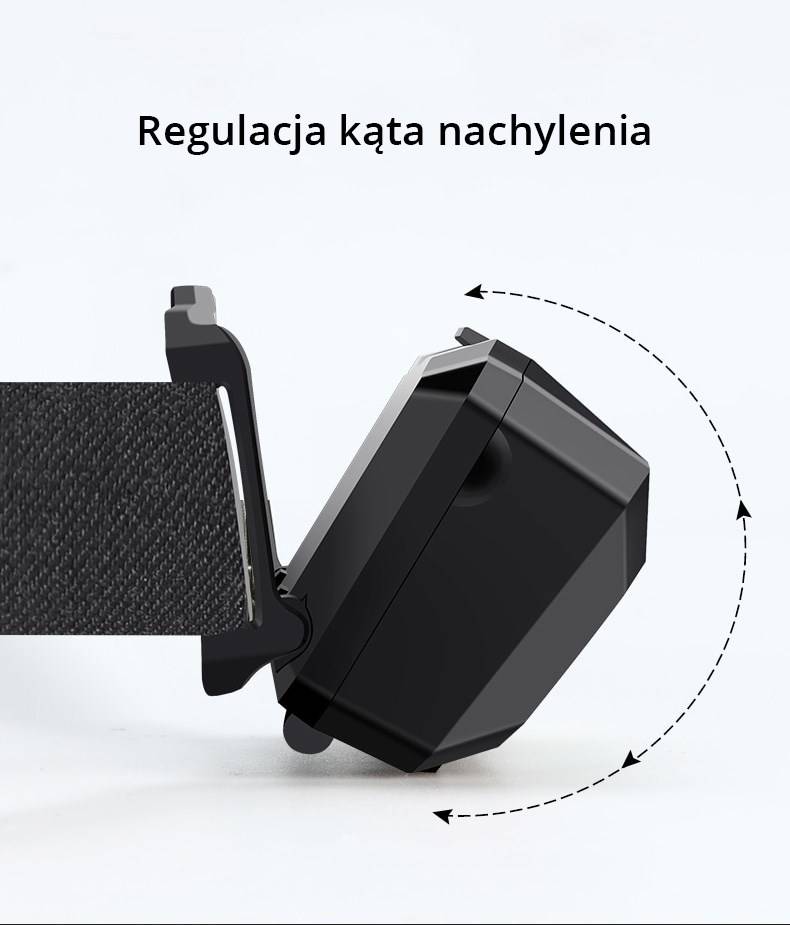 LB0107 Taschenlampe Schwarz Stirnband-Taschenlampe LED