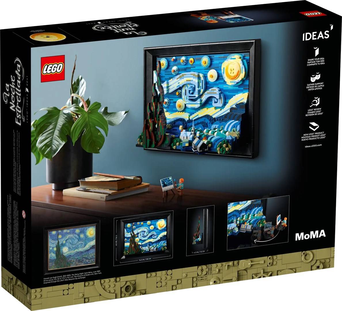 ® Ideas 21333 Vincent van Gogh Sternennacht