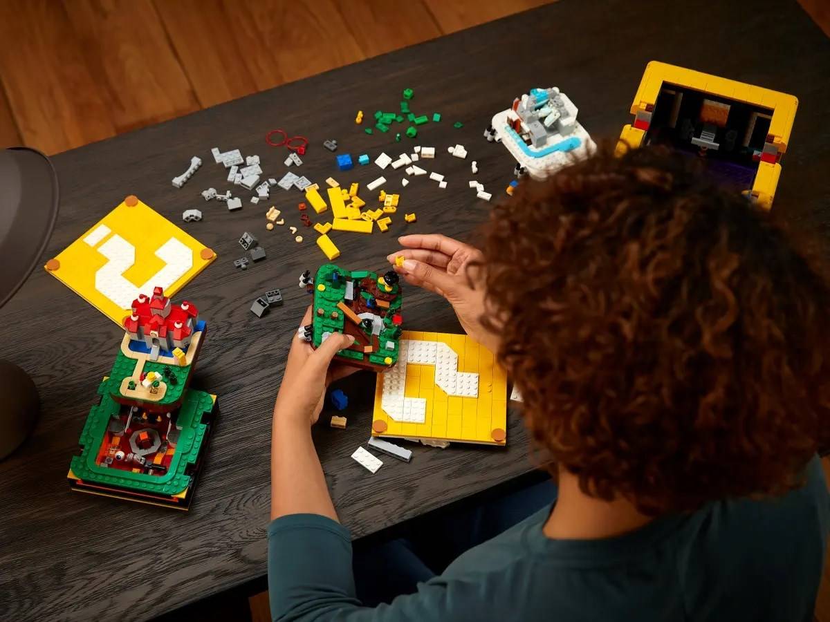 LEGO Super Mario - Fragezeichen-Block aus Super Mario 64