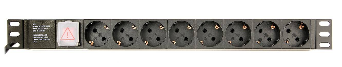 Gembird Steckerleiste 8 Schuko-Steckdosen 16 A Kabel - Zubehör Stromversorgung -