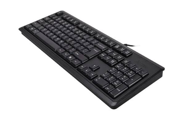 KR-92 - Volle Größe (100%) - USB - QWERTY - Schwarz