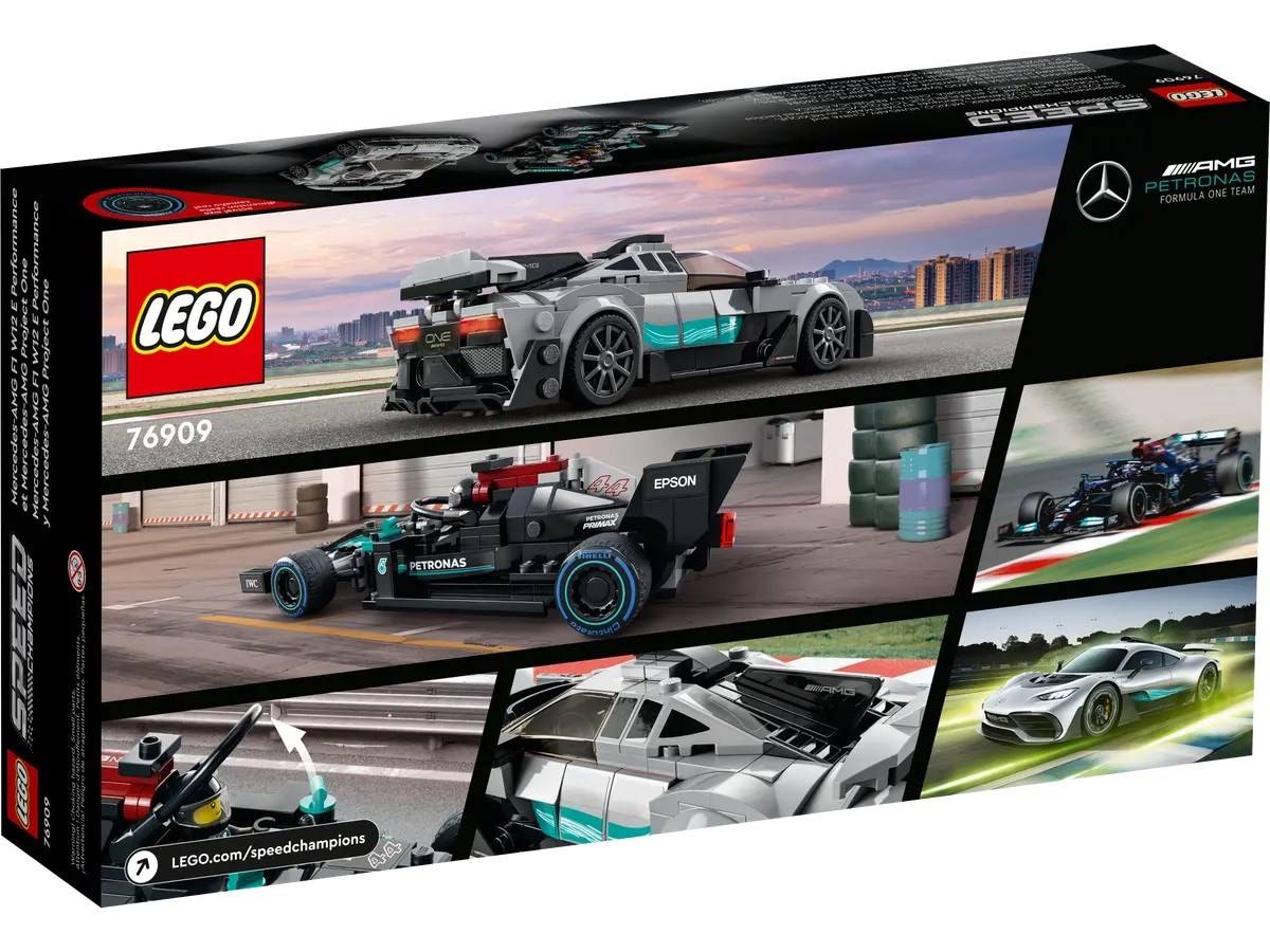 LEGO Speed Champions - Mercedes-AMG F1 W12 E Performance & Mercedes AMG (76909)