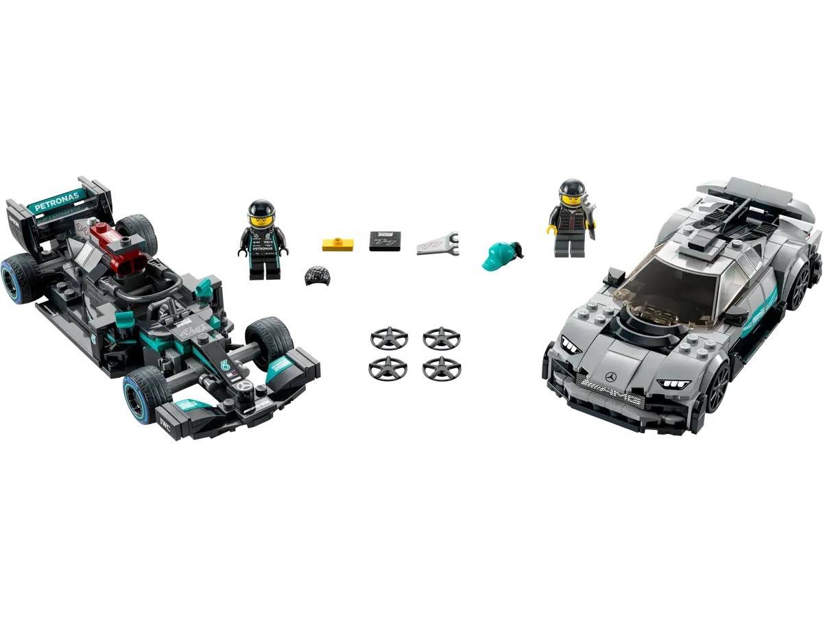 LEGO Speed Champions - Mercedes-AMG F1 W12 E Performance & Mercedes AMG (76909)