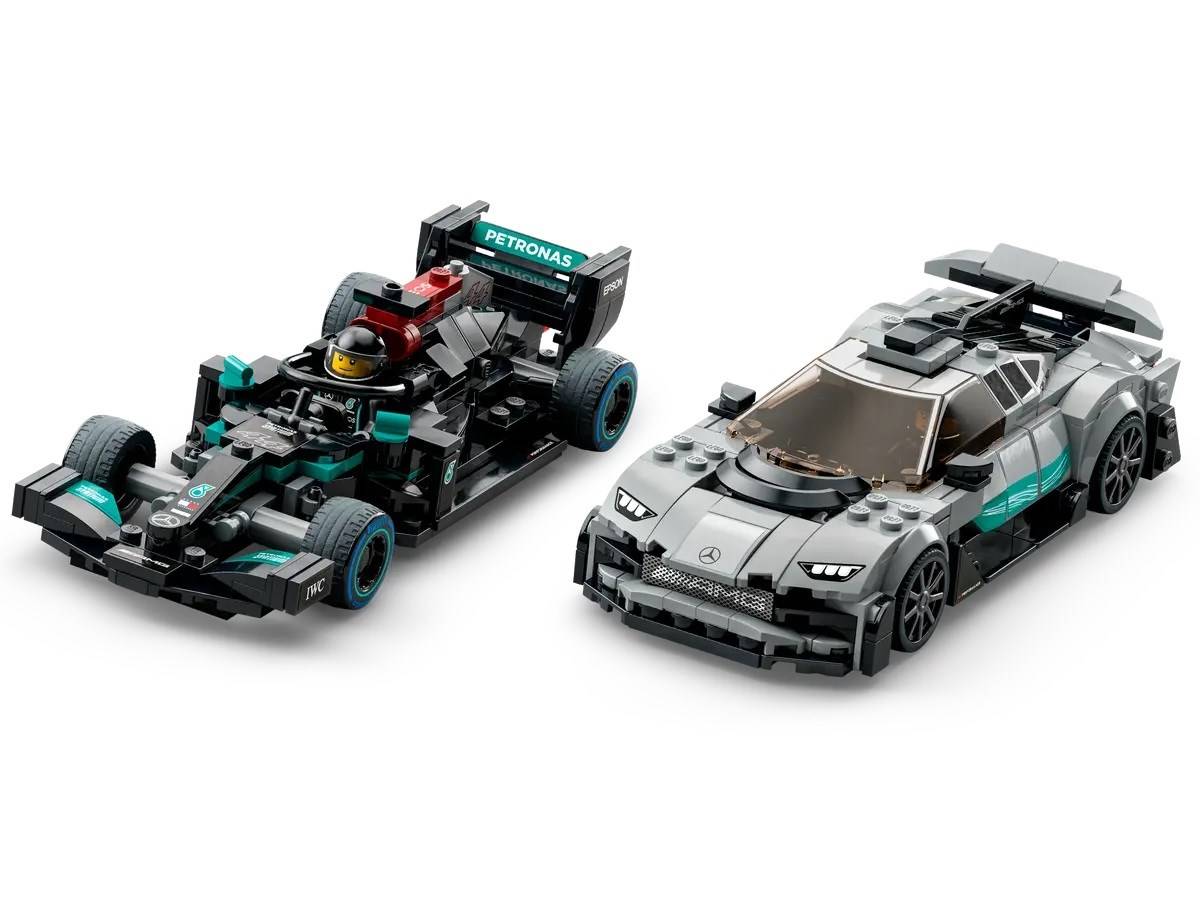 LEGO® Speed Champions 76909 Mercedes-AMG F1 W12 E Performance & Mercedes-AMG Project One