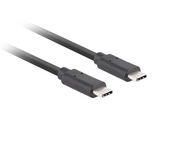 LANBERG USB-C M/M 3.1 GEN 2 Kabel 1,8m 10GB/S PD100W schwarz