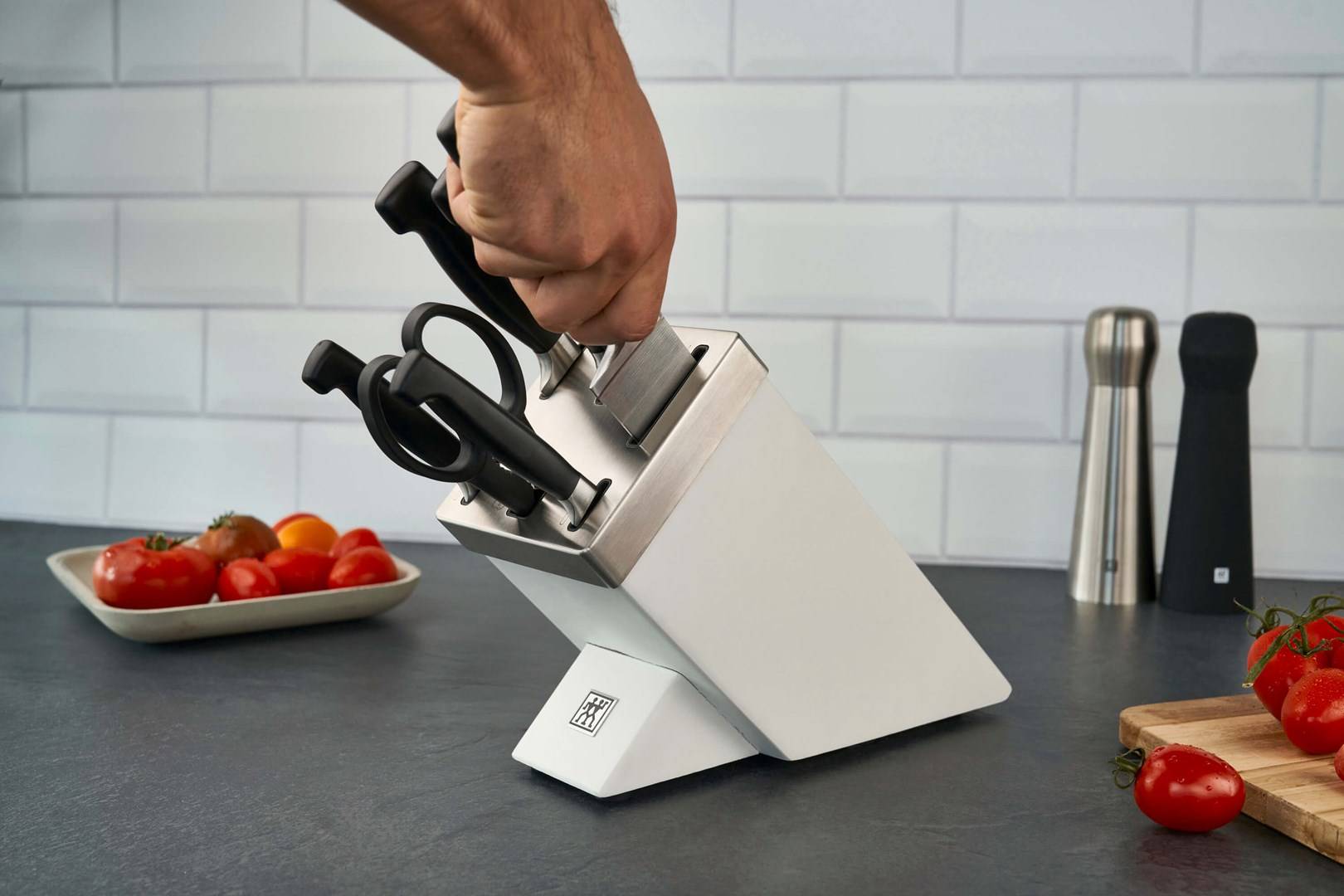 Zwilling Four Star - Set Messerblock und Messer