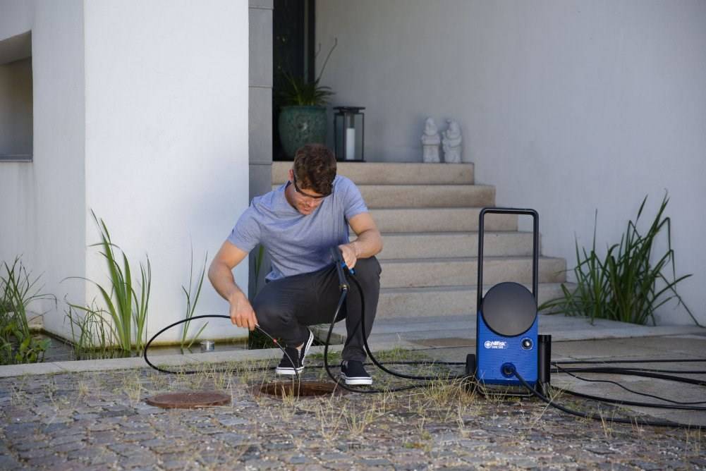 Nilfisk Core 130-6 PowerControl - CAR WASH EU, Senkrecht, Elektro, 6 m, Hochdruck, 5 m, Blau