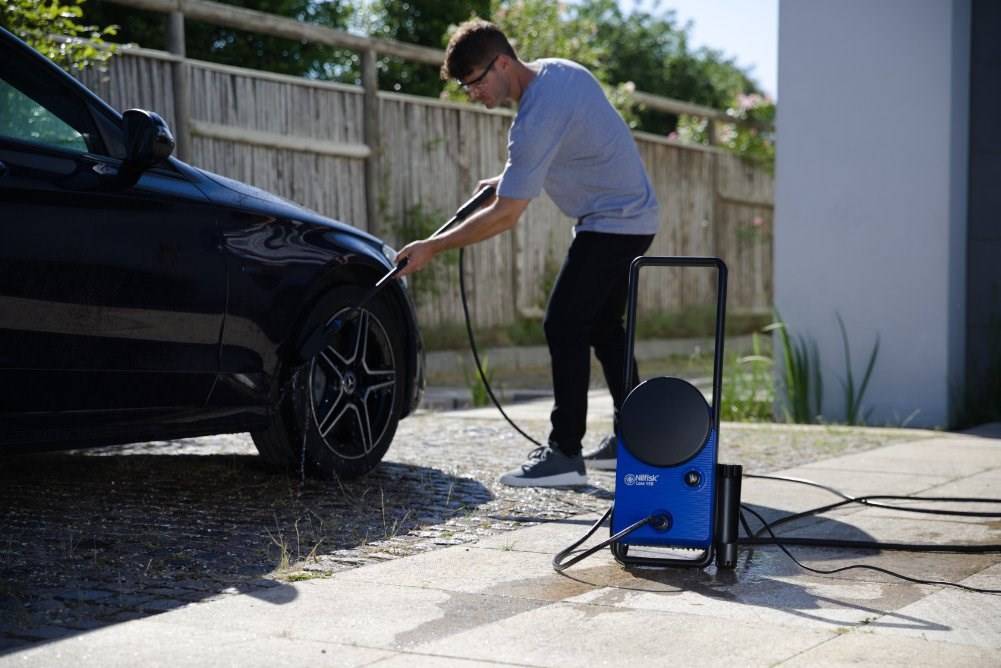 Nilfisk Core 130-6 PowerControl - CAR WASH EU, Senkrecht, Elektro, 6 m, Hochdruck, 5 m, Blau