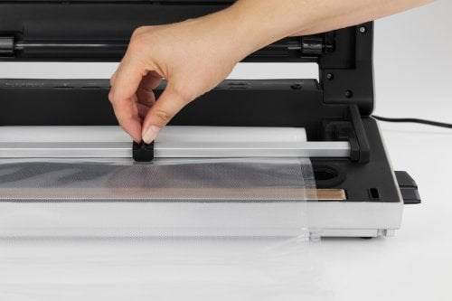 CASO GourmetVAC 380, Schwarz, Silber, Marinieren, Vakuum-Dichtung, Kunststoff, Berührung, 30 cm, 15000 ml