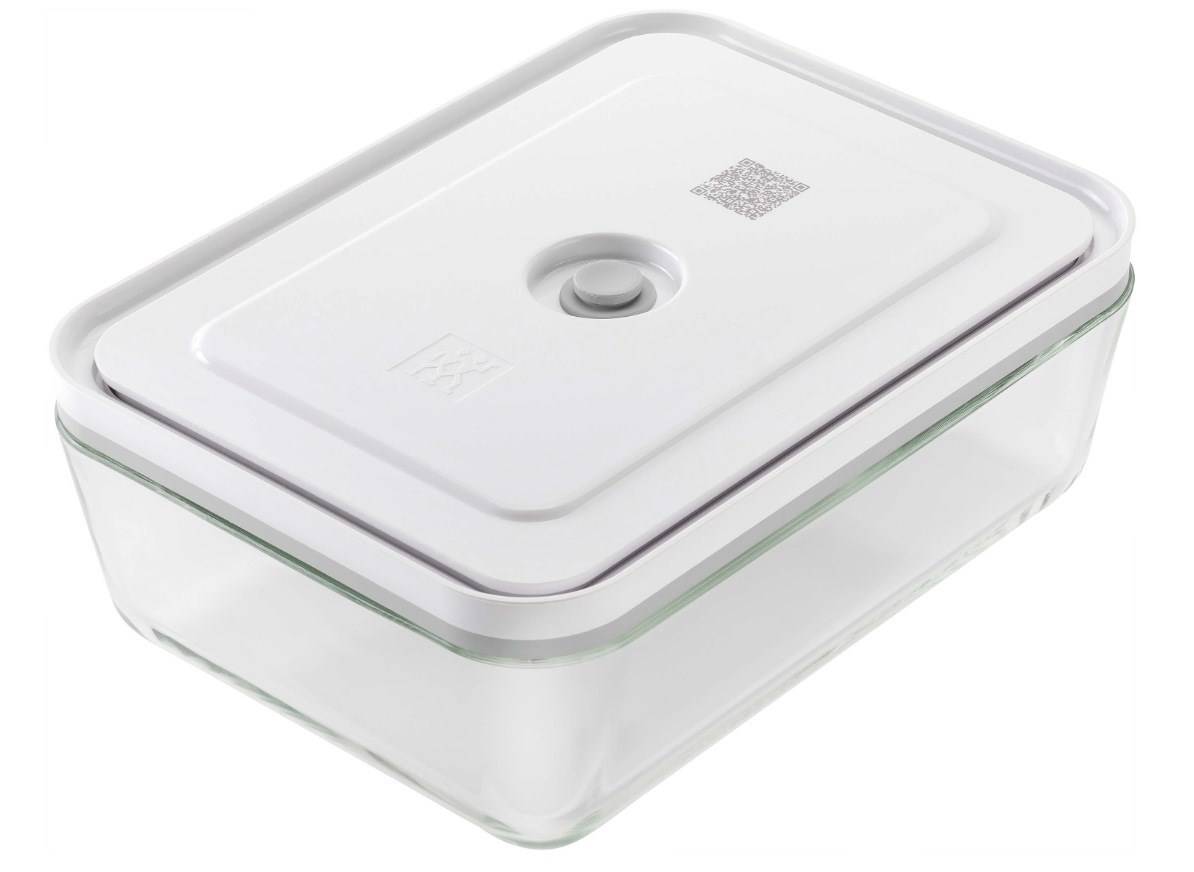 ZWILLING FRESH & SAVE, Box, Rechteckig, 2,85 l, Grau, Transparent, Glas, 180 °C