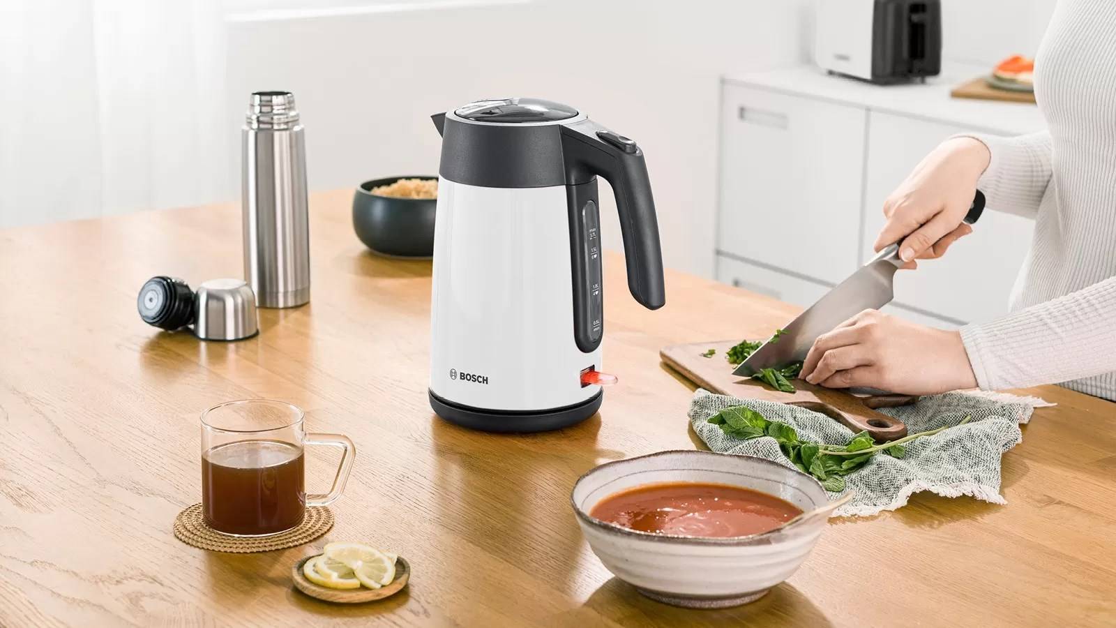 Bosch Wasserkocher TWK7L461 1,7 l *weiß/anthrazit*