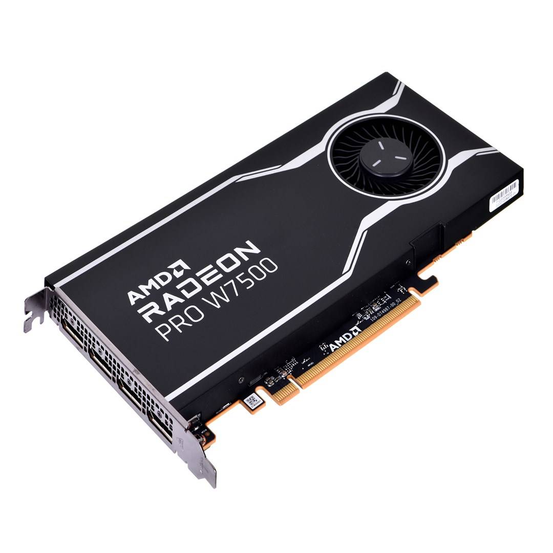AMD Radeon Pro W7500 - Radeon Pro W7500 - 8 GB - GDDR6 - 128 Bit - 7680 x 4320
