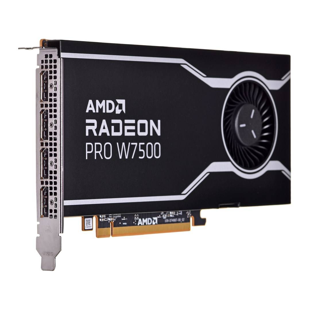 AMD Radeon Pro W7500 - Radeon Pro W7500 - 8 GB - GDDR6 - 128 Bit - 7680 x 4320