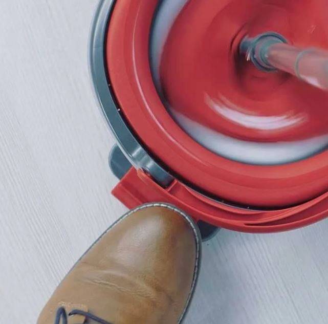 Vileda 4023103227446 Wischsystem & -eimer Einzeltank Schwarz