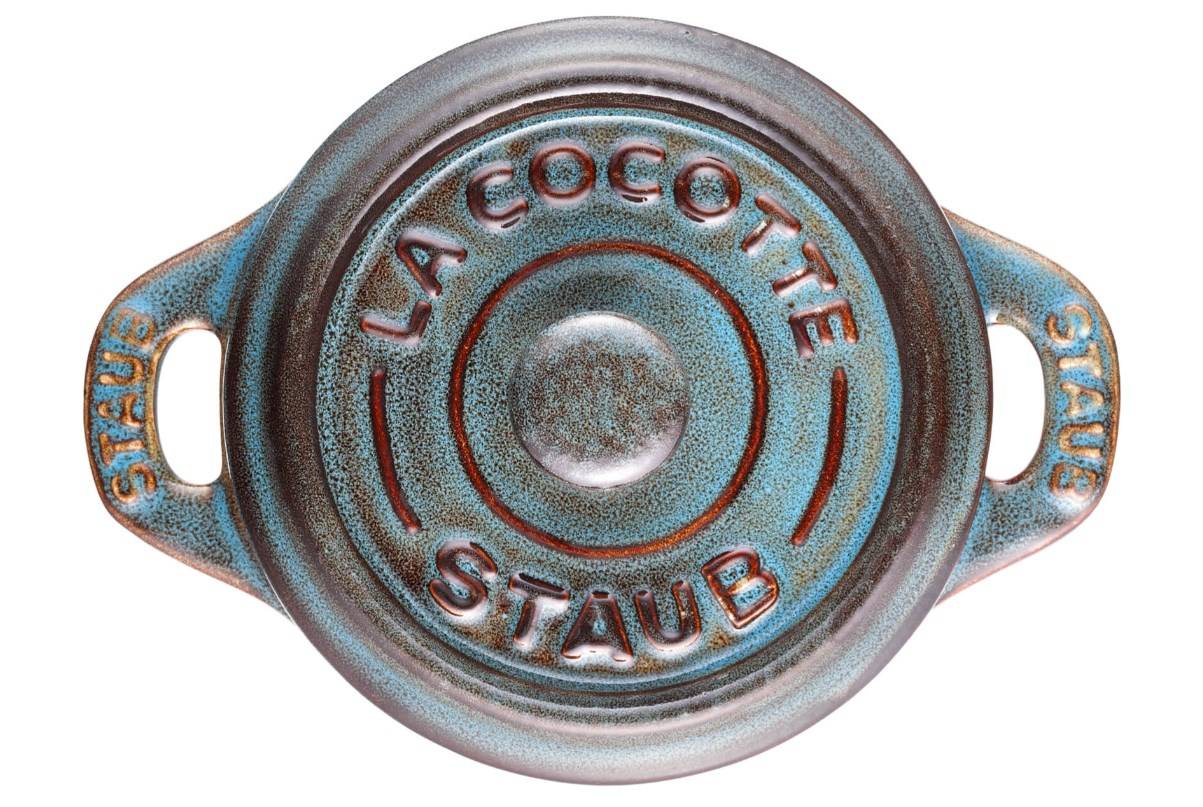 ZWILLING STAUB CERAMIQUE, Auflaufform, Rund, Keramik, 1 Person(en), Türkis, Emaille