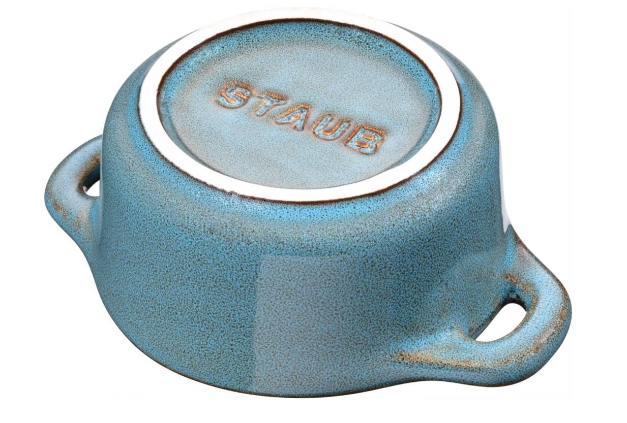 ZWILLING STAUB CERAMIQUE, Auflaufform, Rund, Keramik, 1 Person(en), Türkis, Emaille