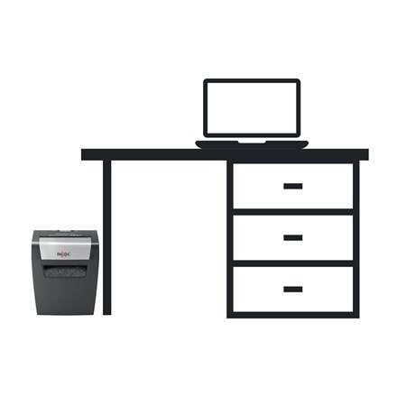 Rexel Momentum Aktenvernichter X406 2104569EU Partikelschnitt P-4 6Bl