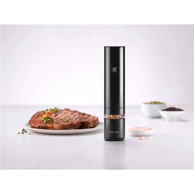 ZWILLING ENFINIGY, Schwarz, Pfeffer, Salz, Kunststoff, 49 mm, 49 mm, 213 mm
