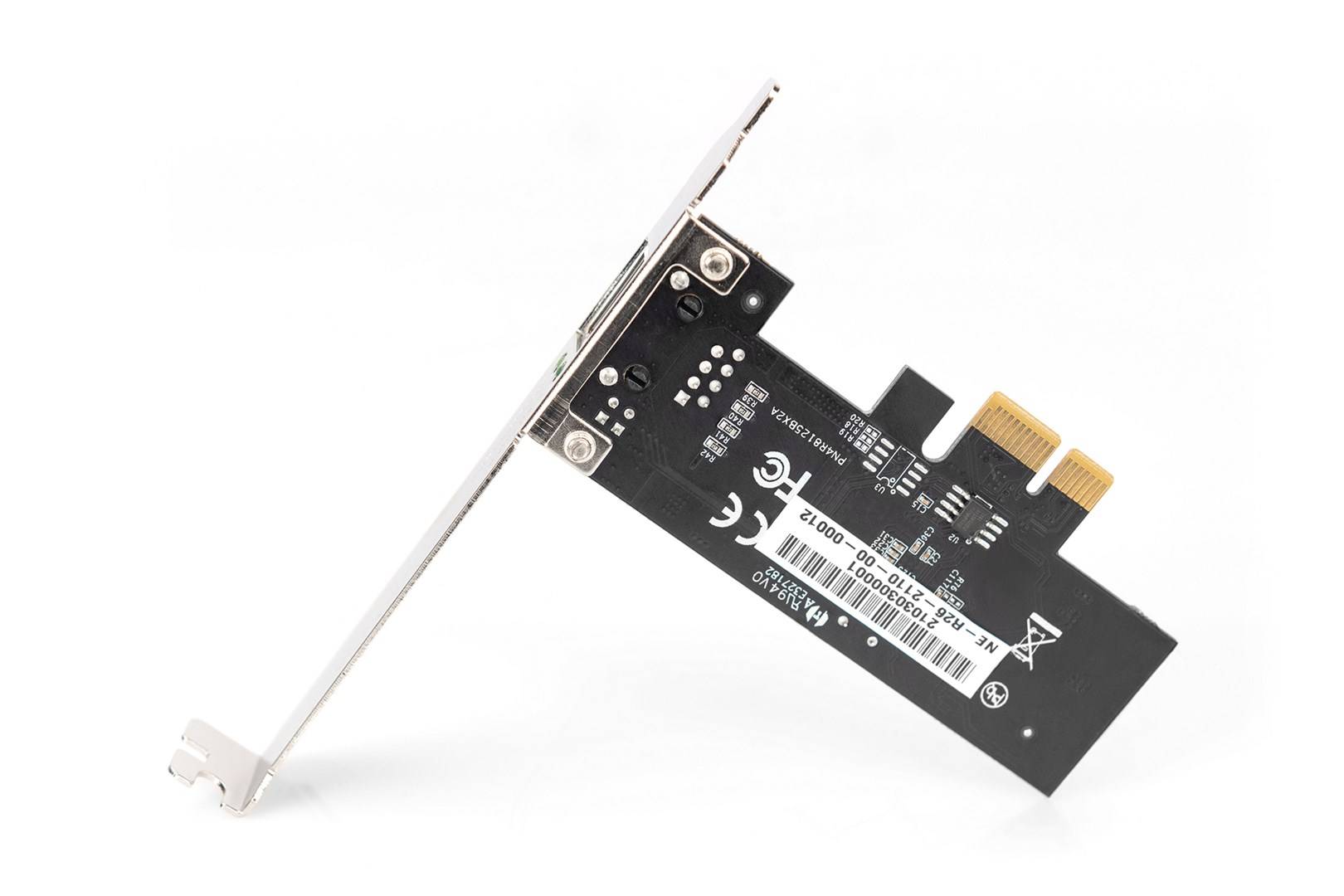 DIGITUS PCI Express Netzwerkkarte RJ45 Gigabit 2.5G RTL8125B Multimedia-Technik Netzwerkkarten