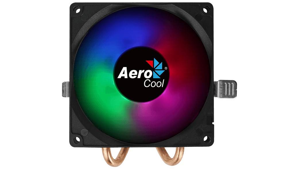 Aerocool Air Frost 2, Kühler, 9 cm, 1800 RPM, 25,7 dB, 45,6 cfm, Schwarz