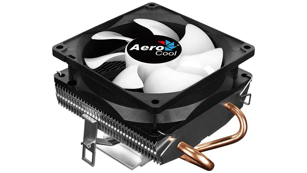 Aerocool Air Frost 2, Kühler, 9 cm, 1800 RPM, 25,7 dB, 45,6 cfm, Schwarz