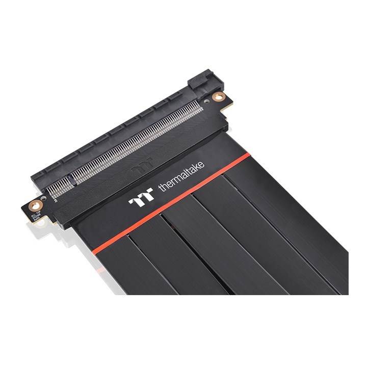 Thermaltake PCIe Riser Kabel PCIe 4.0 PCIe x16 Stecker, PCIe x16 Buchse 0.30 m Schwarz AC-058-CO1OTN-C1