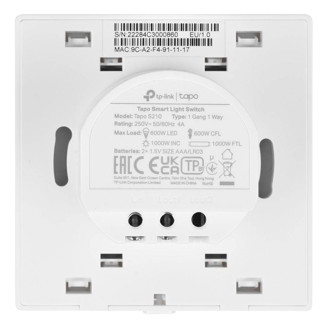 Tapo S210 Intelligenter Lichtschalter...
