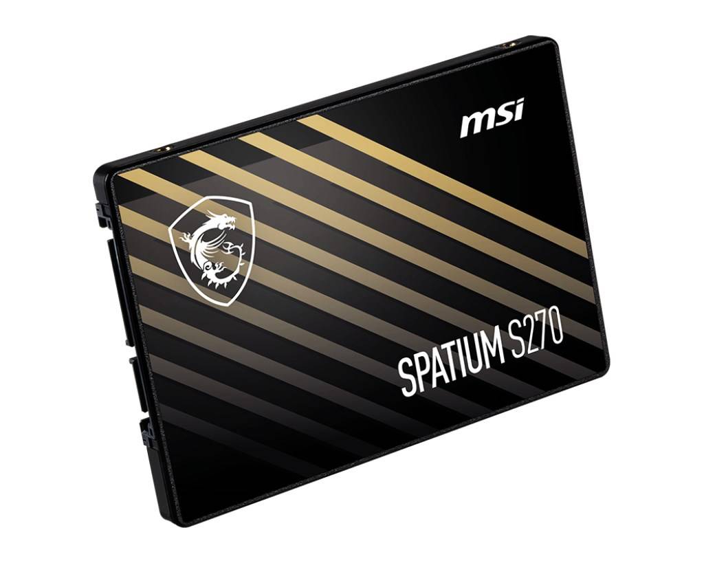 MSI SPATIUM S270 - SSD - 960 GB - intern - 2.5" (6.4 cm)