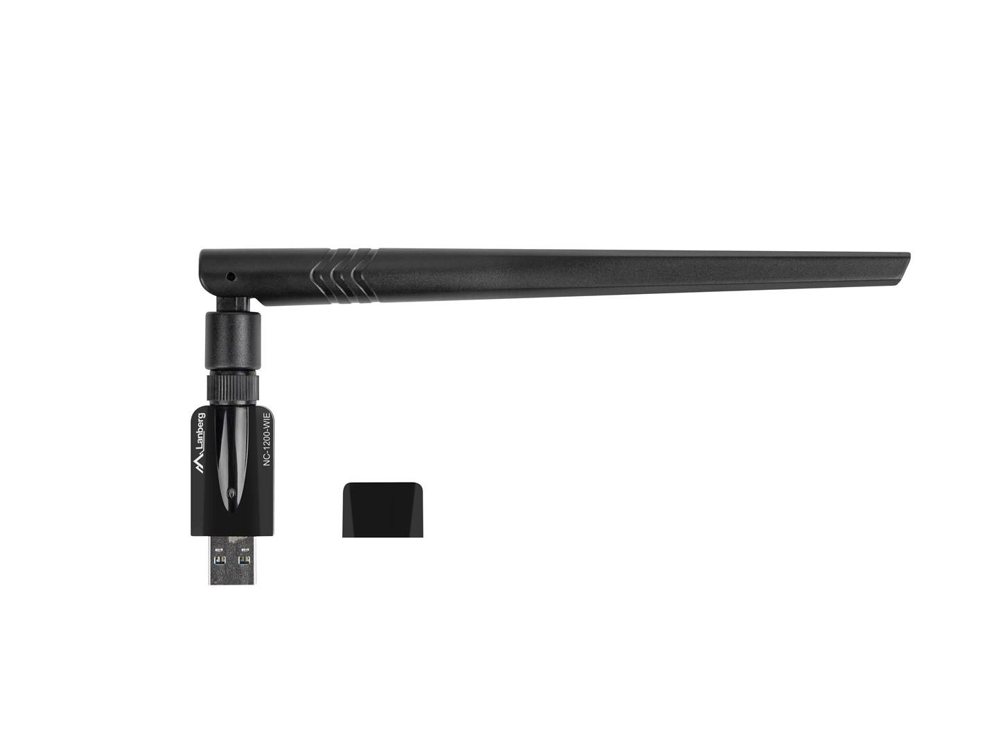 LANBERG drahtl. Netzwerkk. AC1200 DB USB 1x int. 1x ext.Ant. Multimedia-Technik Netzwerkkarten