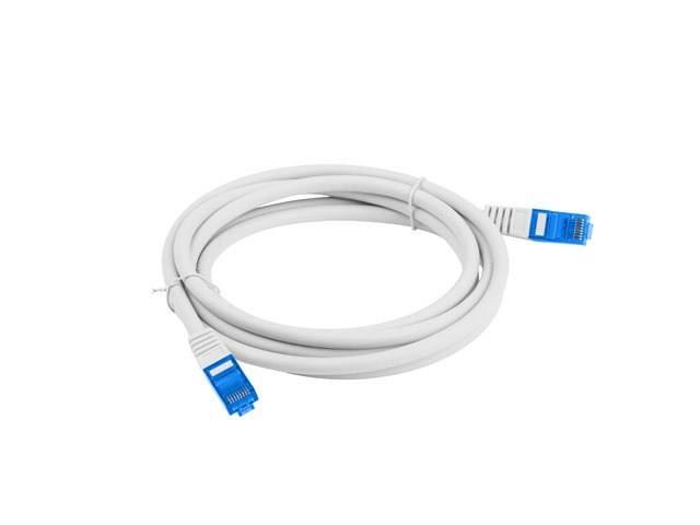 LANBERG Patchkabel CAT.6A S/FTP LSZH CCA 3,0m Fluke Zert. gr Multimedia-Technik Cat6 Kabel Netzwerk