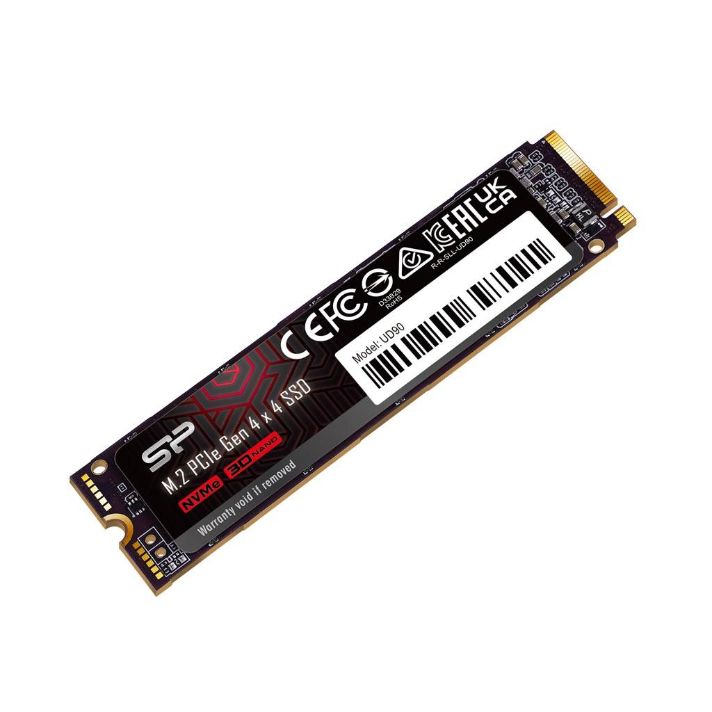 Silicon Power UD90 2000 GB M.2 5000 MB/s TB PCIe Gen 4x4 4800 NVMe 1.4 LDPC E2E