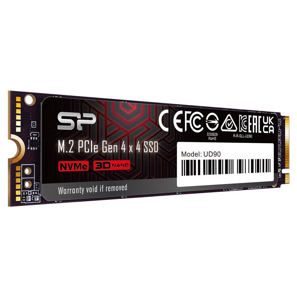 Silicon Power UD90 2000 GB M.2 5000 MB/s TB PCIe Gen 4x4 4800 NVMe 1.4 LDPC E2E